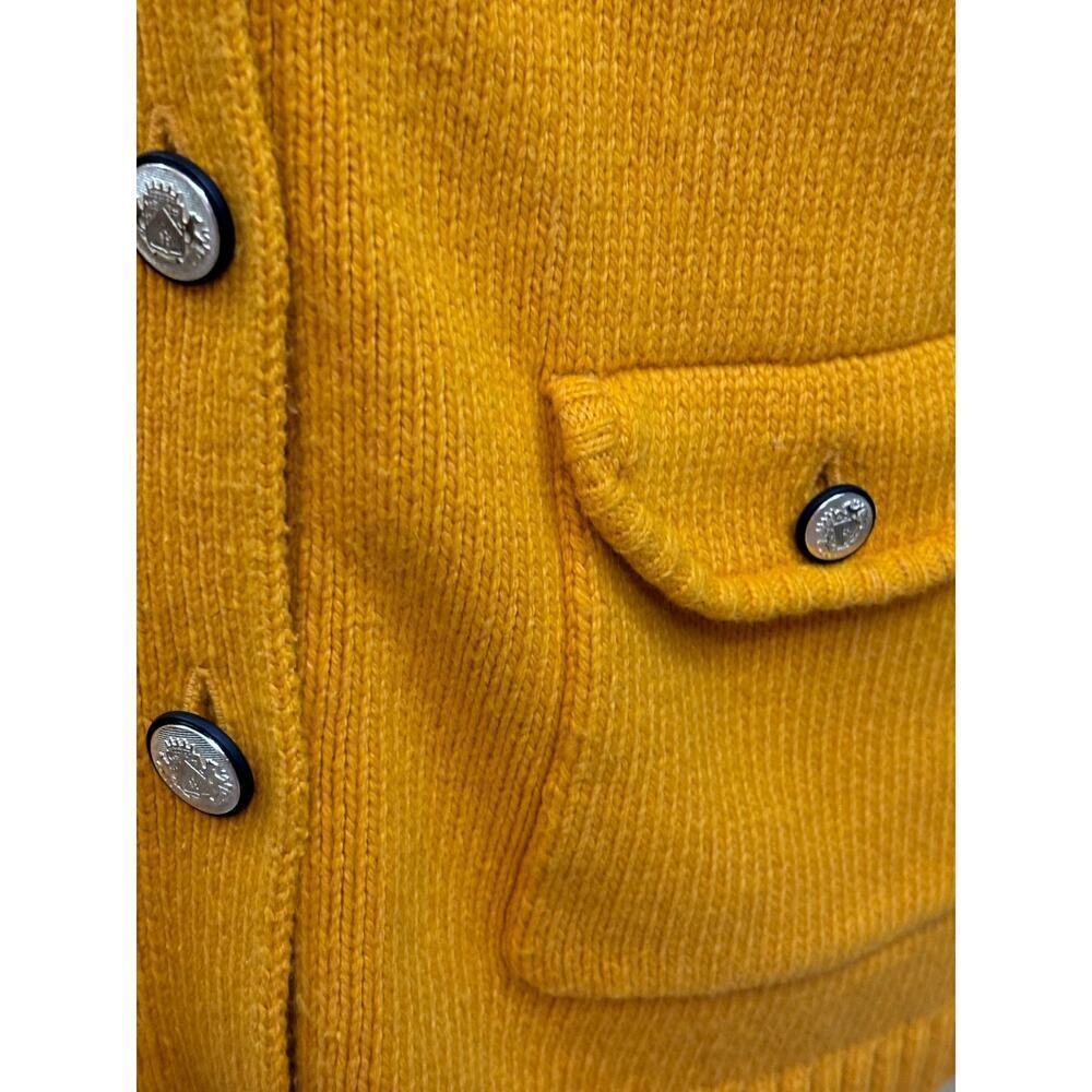 Talbots Gold Button Front Sweater, Medium, Layeri… - image 4